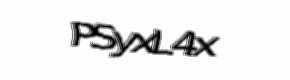 Security check image, please type the characters shown