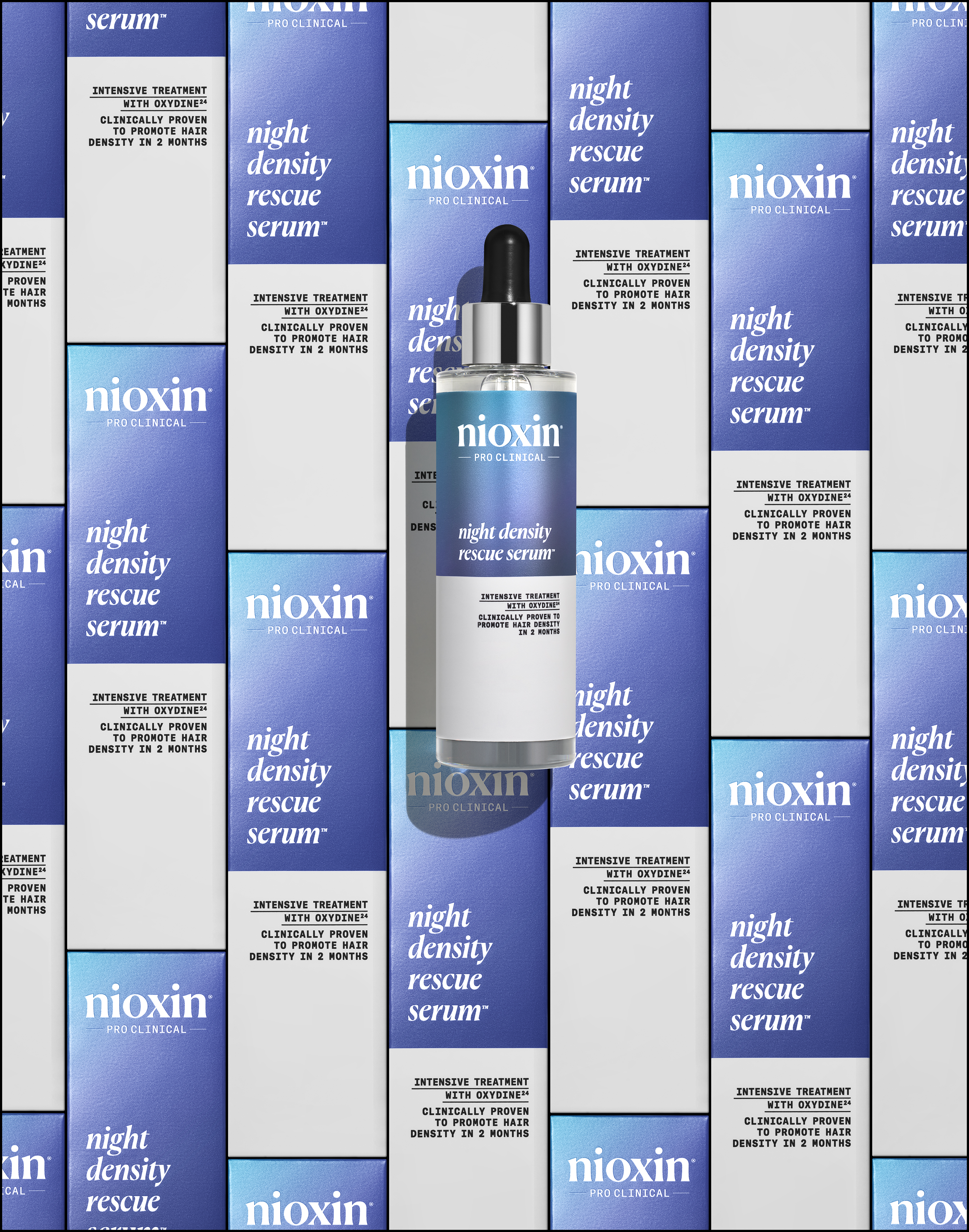 Night Density Rescue Antioxidant Hair Serum | Nioxin