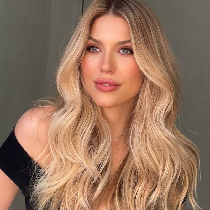 Sun-Kissed Blonde Balayage