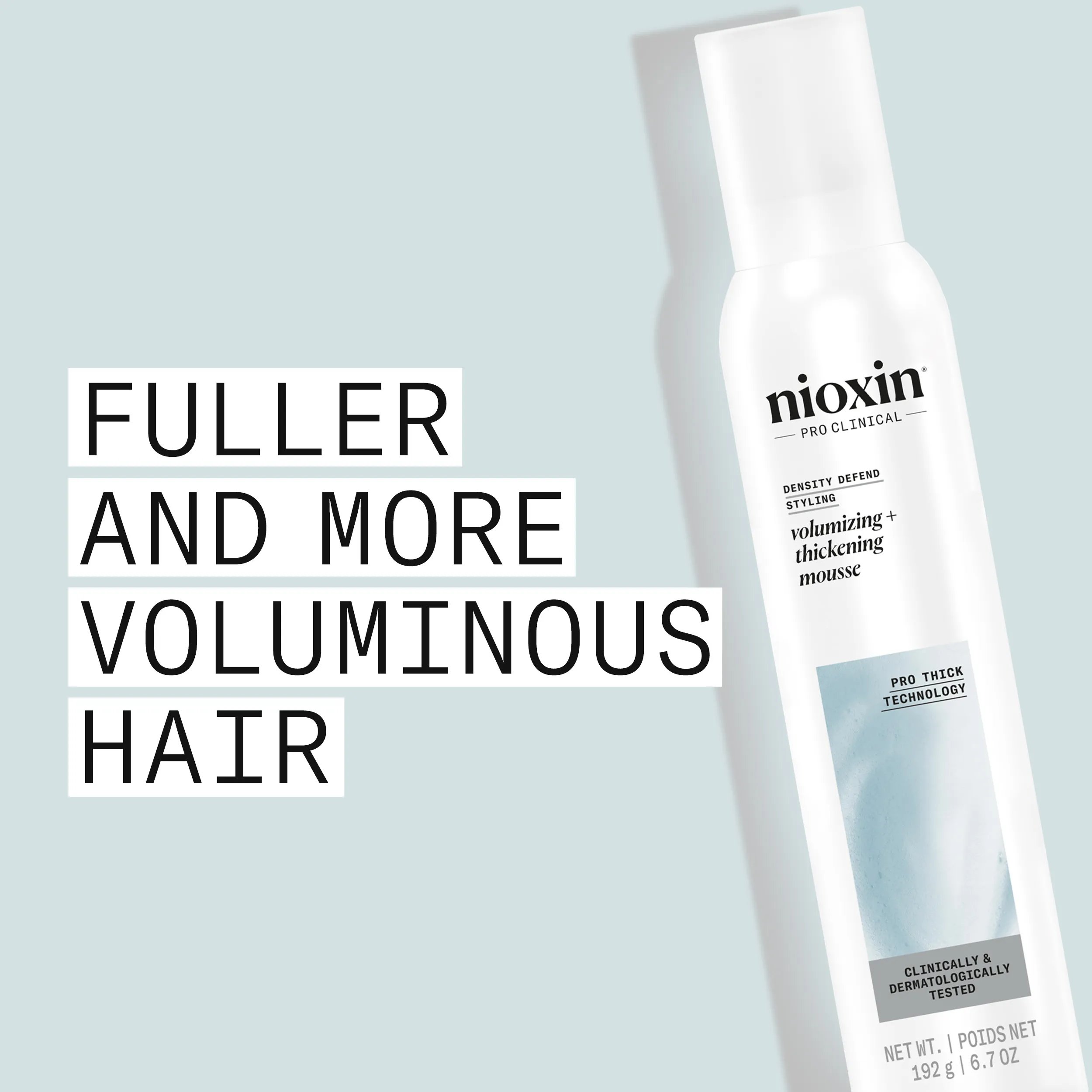 volumizing & thickening mousse benefits