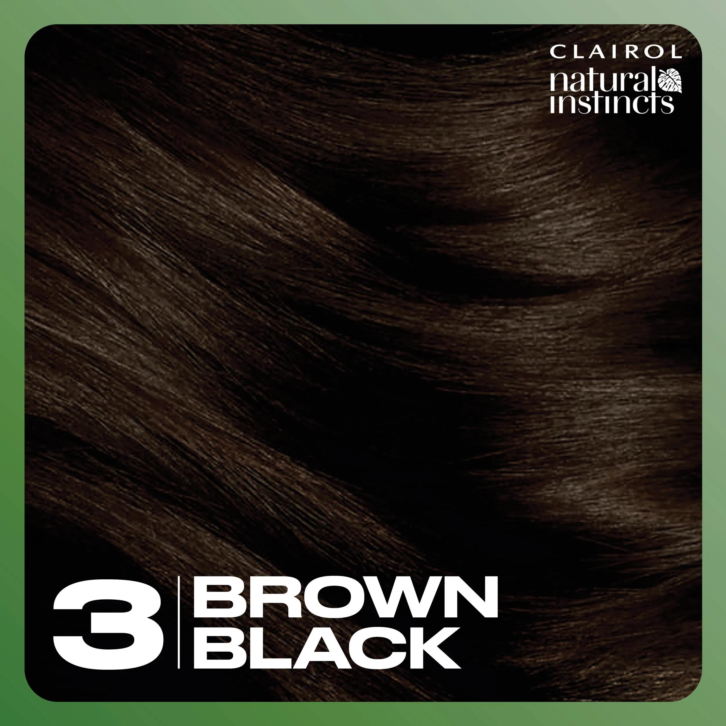 BRUNT トライベーション　ブラック Natural Instincts Vegan Hair Dye, 3 Brown Black | Clairol US