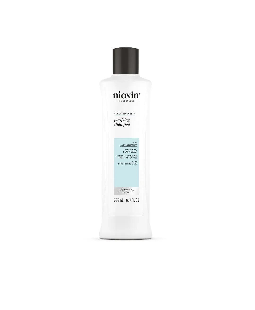 Nioxin Purifying Shampoo against white background