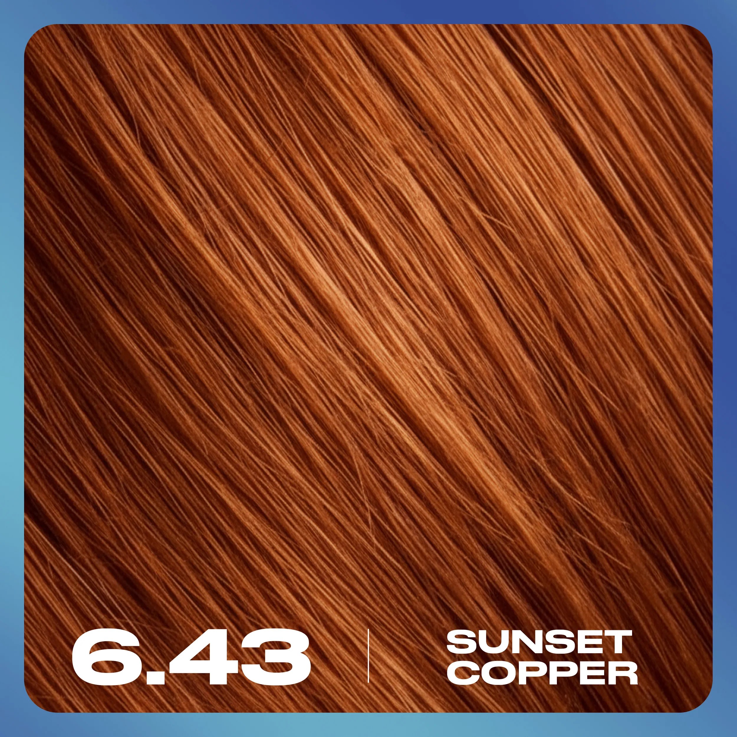 Nice n Easy Bold 6.43 Sunset Copper Swatch