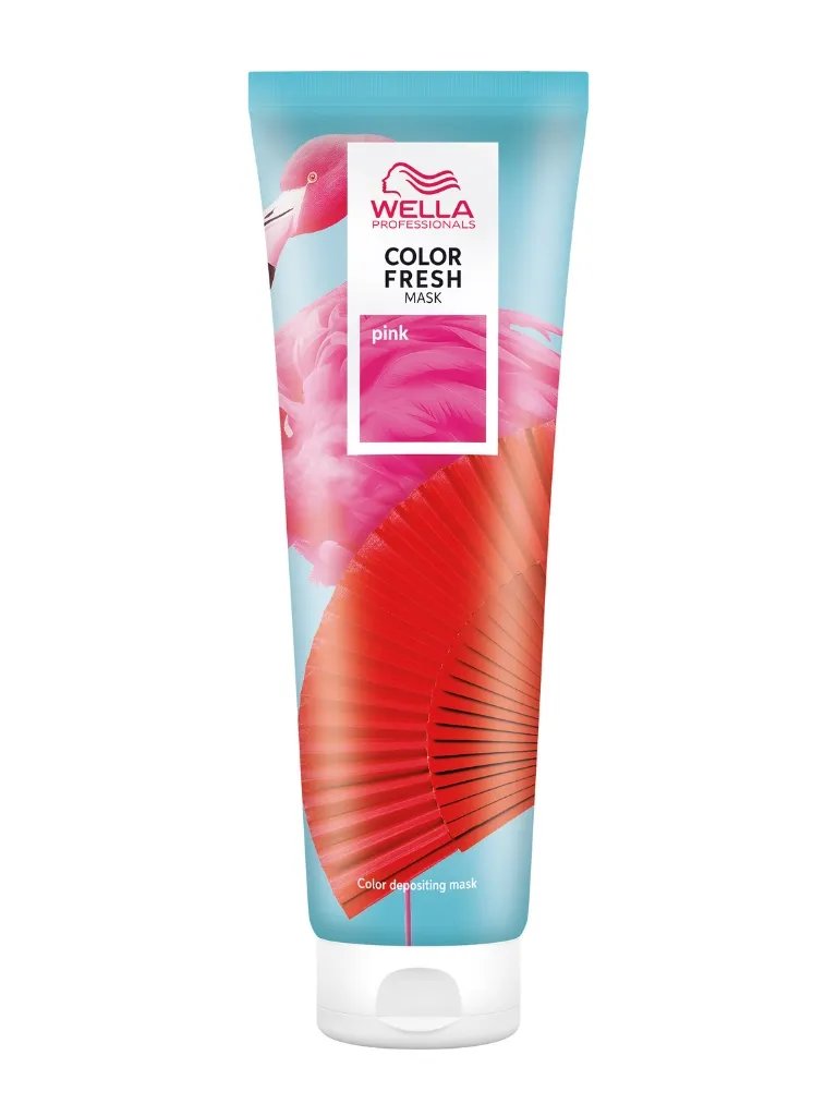 Color Fresh Mask in Pink.