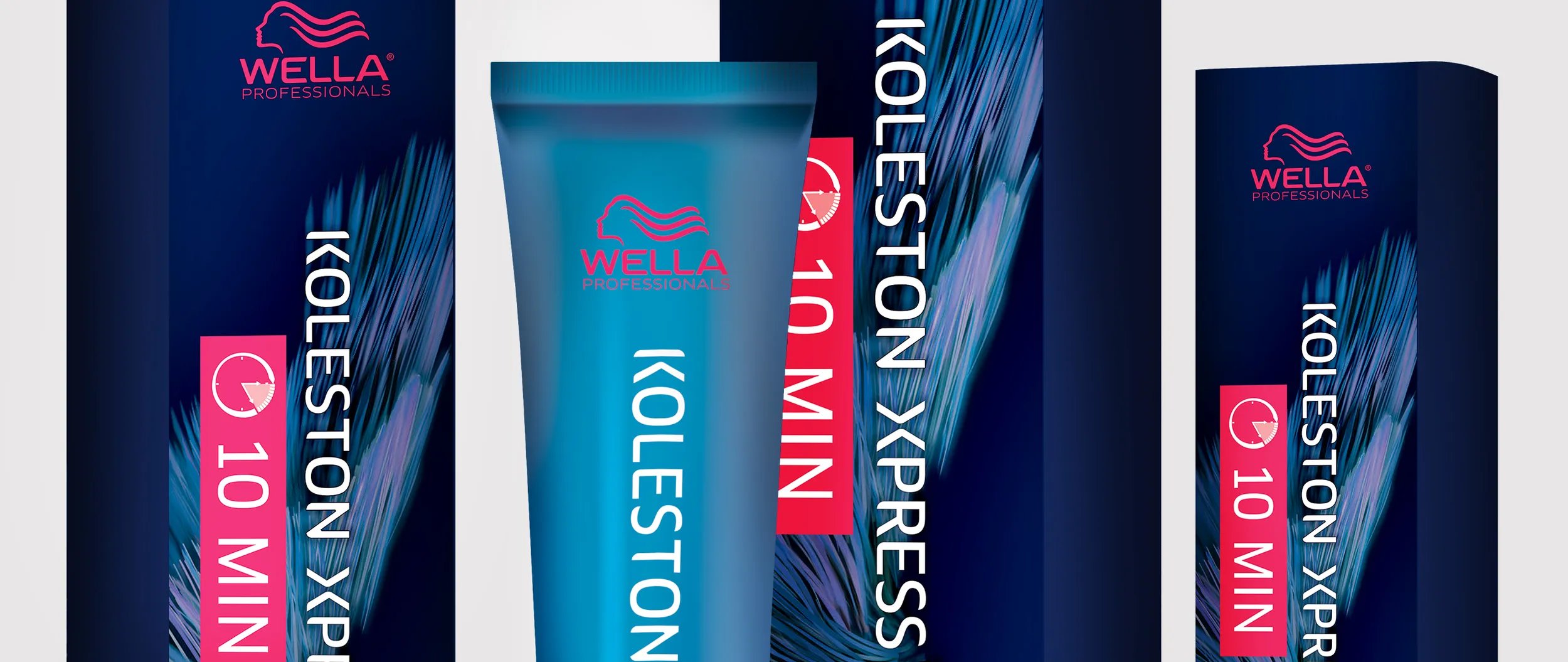 Wella Koleston Xpress hair color product shot.
