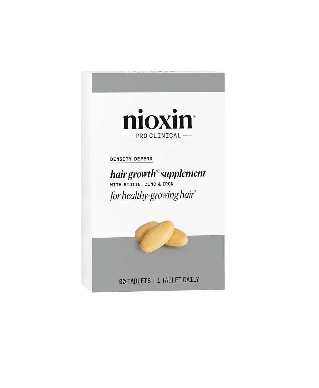 Nioxin Hair Growth Supplement front of box