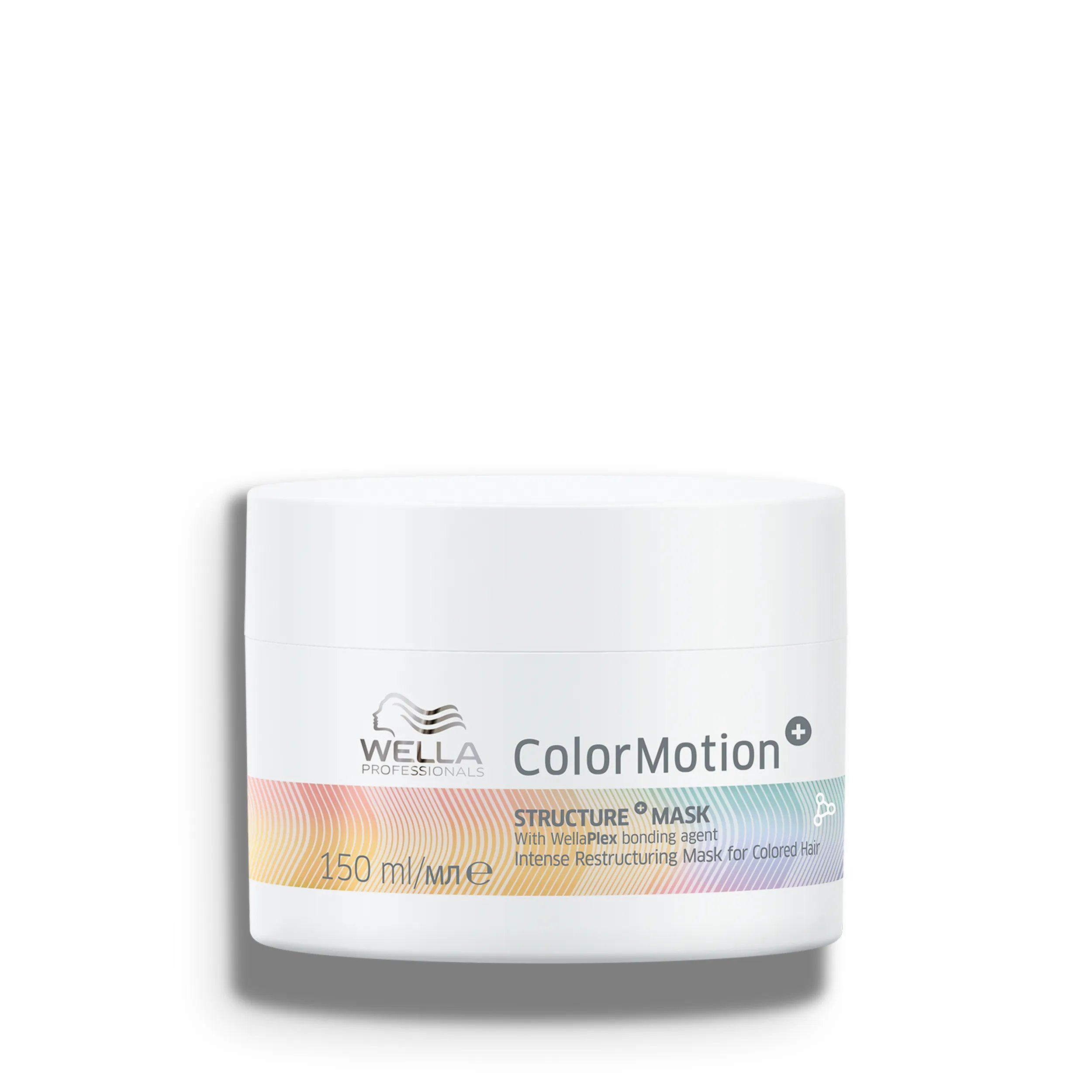 Packshot of Wella Professionals ColorMotion+ Structure+ Mask tub.