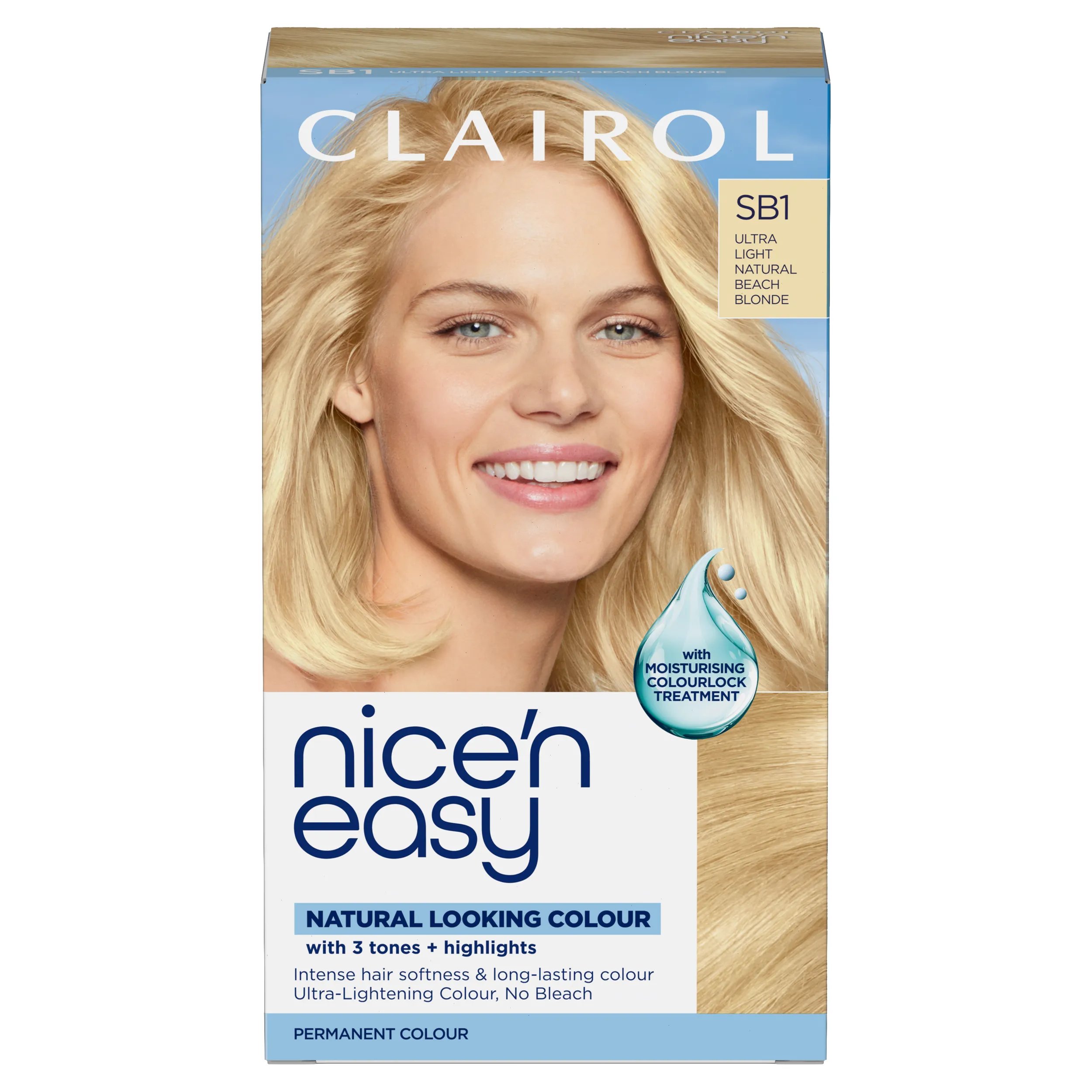 Nice'n Easy SB1 Ultra Light Natural Beach Blonde Packshot