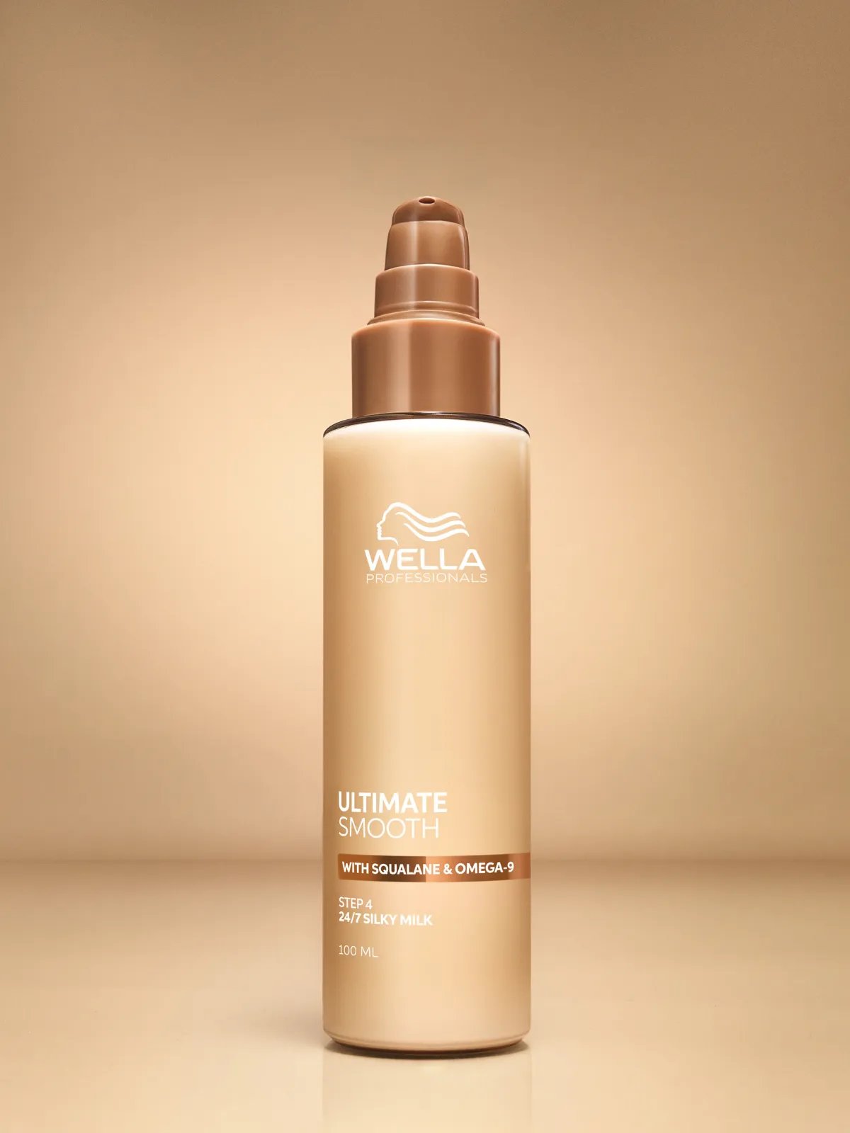 ULTIMATE SMOOTH Silky Milk against a golden background.