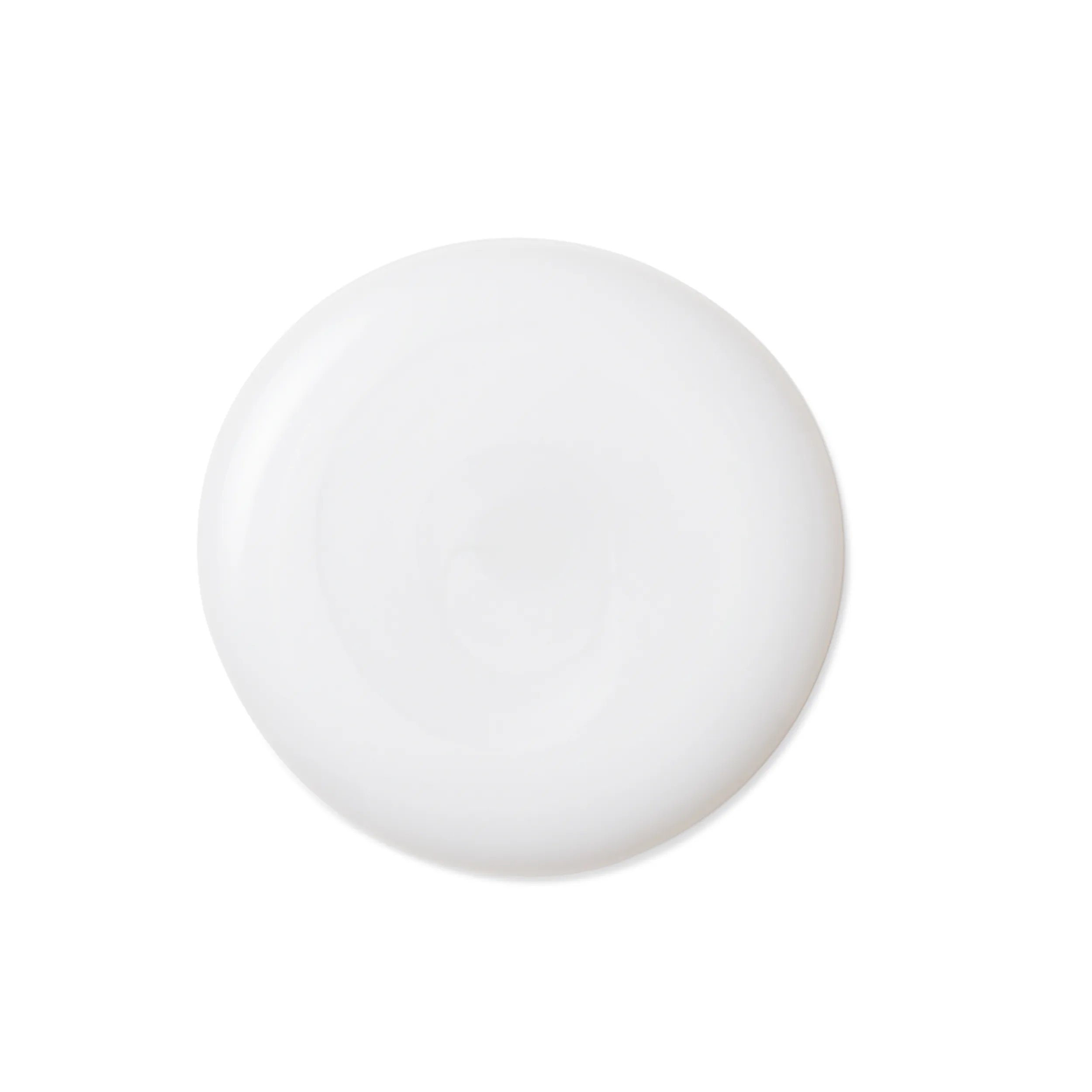 Close-up photograph of a circular blob of Fusion Intense Repair Shampoo product on a white background.