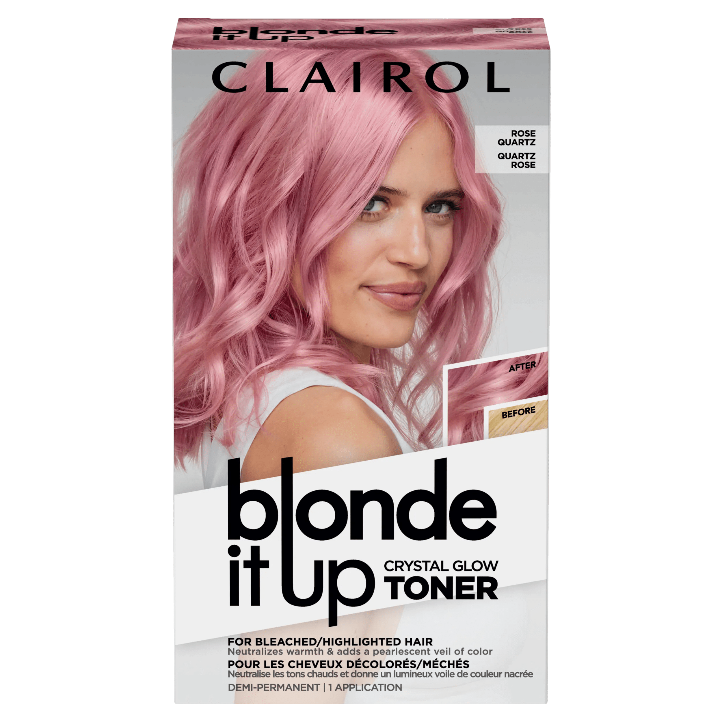 Blonde It Up Rose Quartz Packshot