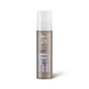 Wella EIMI Flowing Form smoothing hair balm packshot - a pewter bottle with a white lid and violet EIMI logo.