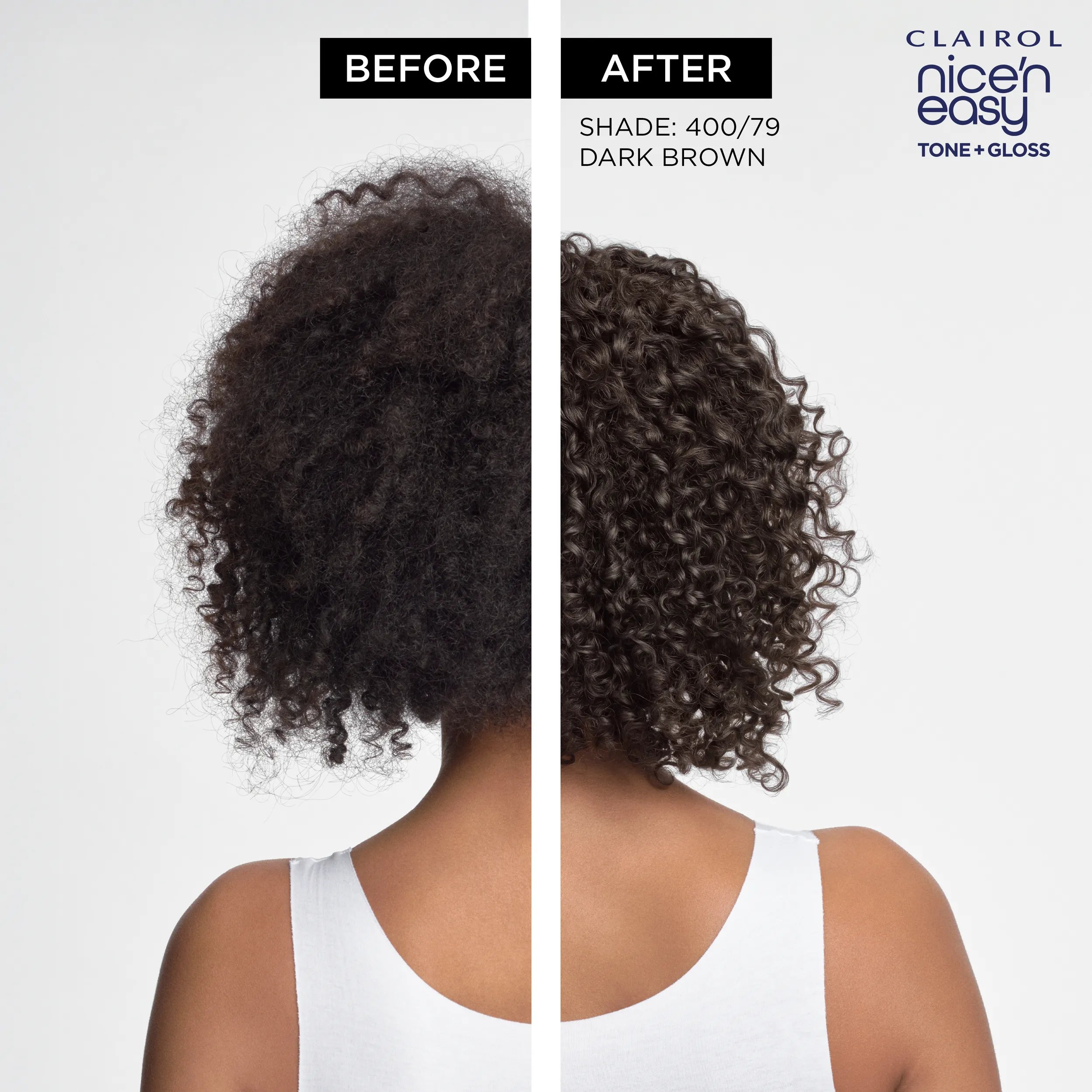 Clairol Nice'N Easy Tone + Gloss Demi-Permanent Hair Dye, 500/765