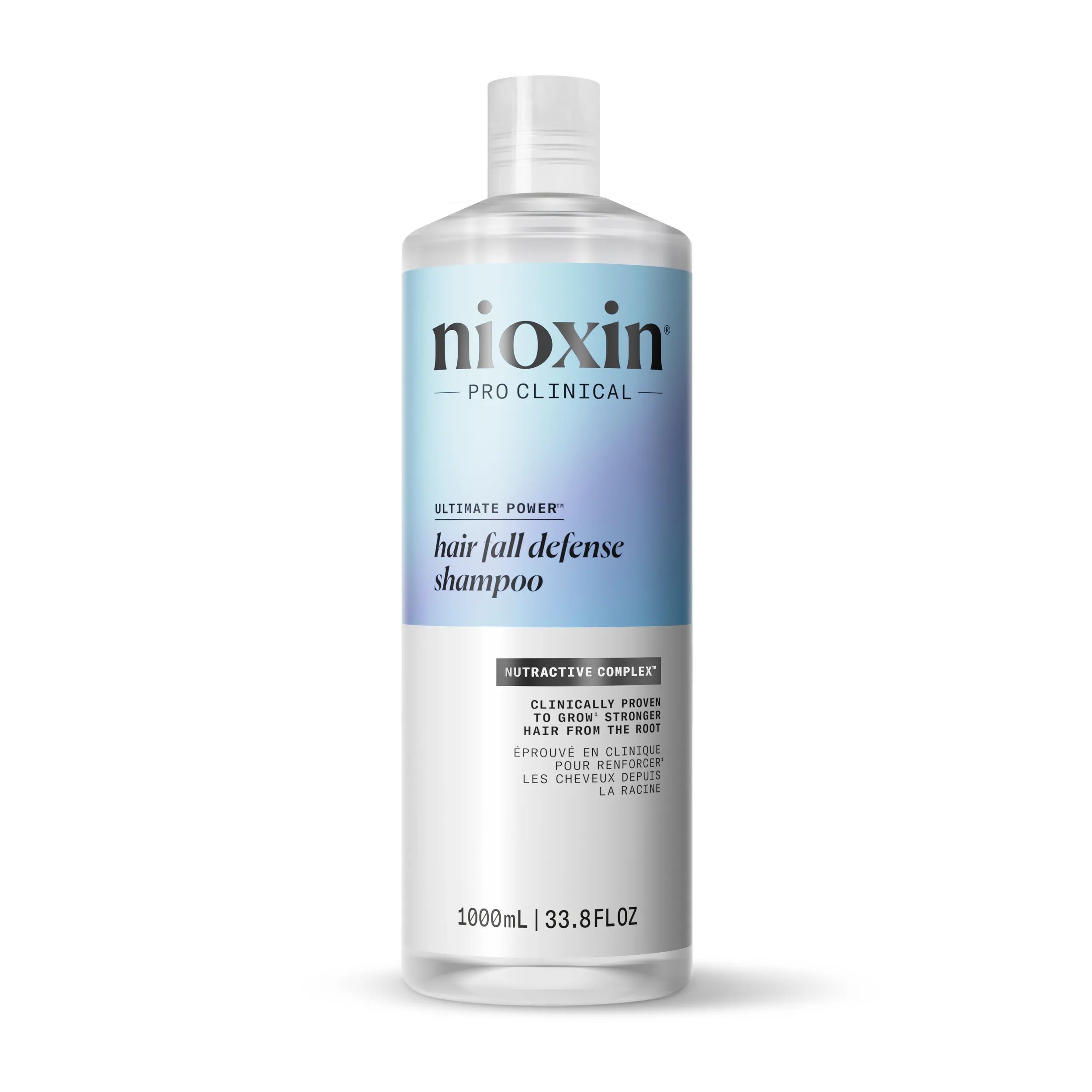 hair fall defense shampoo bottle