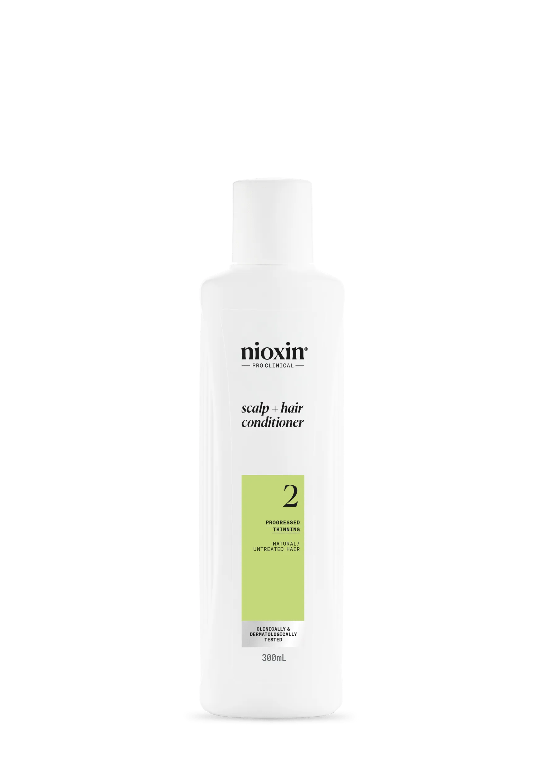 Nioxin System 2 Scalp and Hair Conditioner against white background