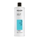Nioxin System 3 Shampoo bottle against white background