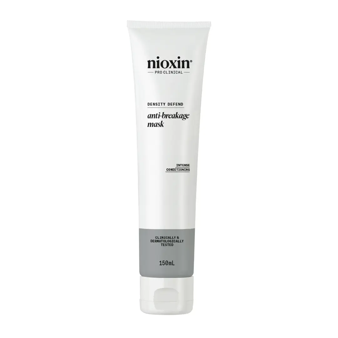 Anti-Breakage Mask Nioxin su sfondo bianco