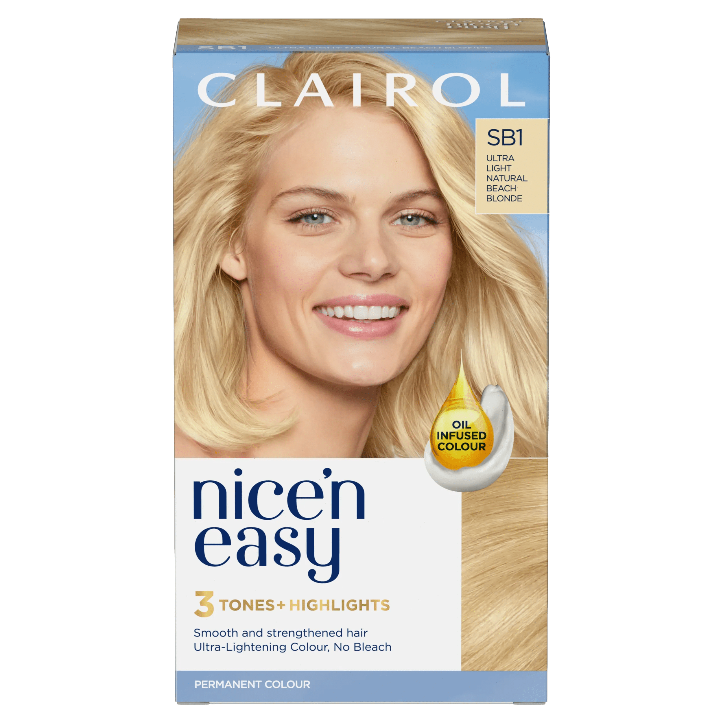Nice'n Easy SB1 Ultra Light Natural Beach Blonde Packshot