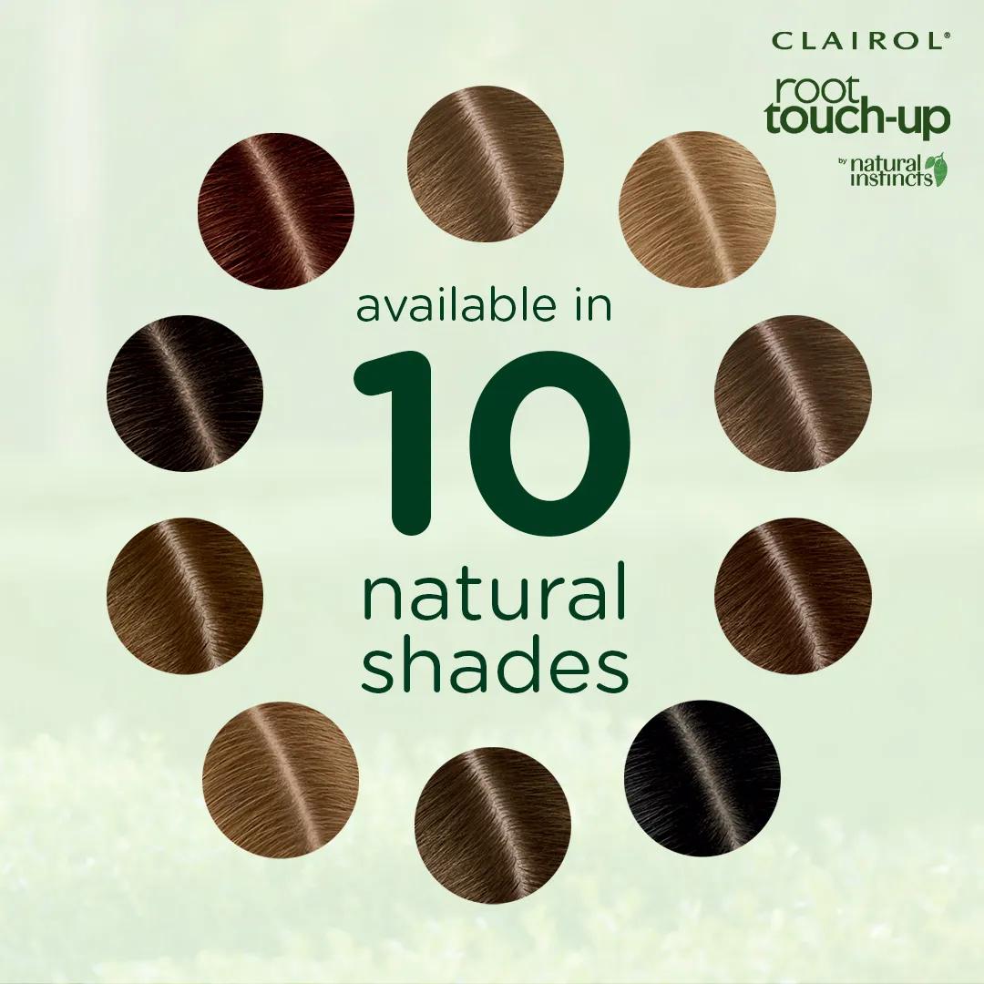 Clairol Root Touch-Up by Natural Instincts, 6 Light Brown, 1 kit