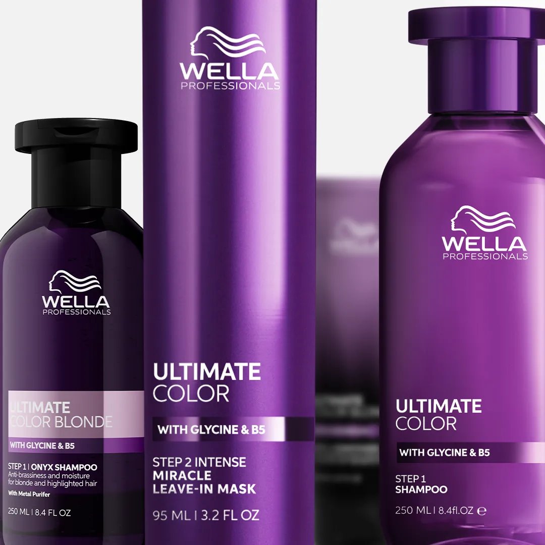 Image product shot of Wella Professionals' Ultimate Color range.