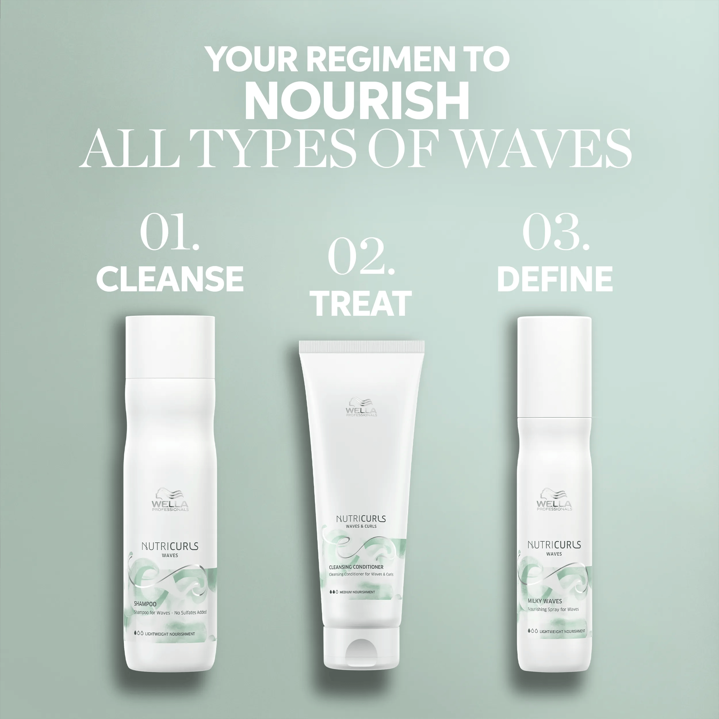 Nutricurls Cleansing Waves & Curls Conditioner 7