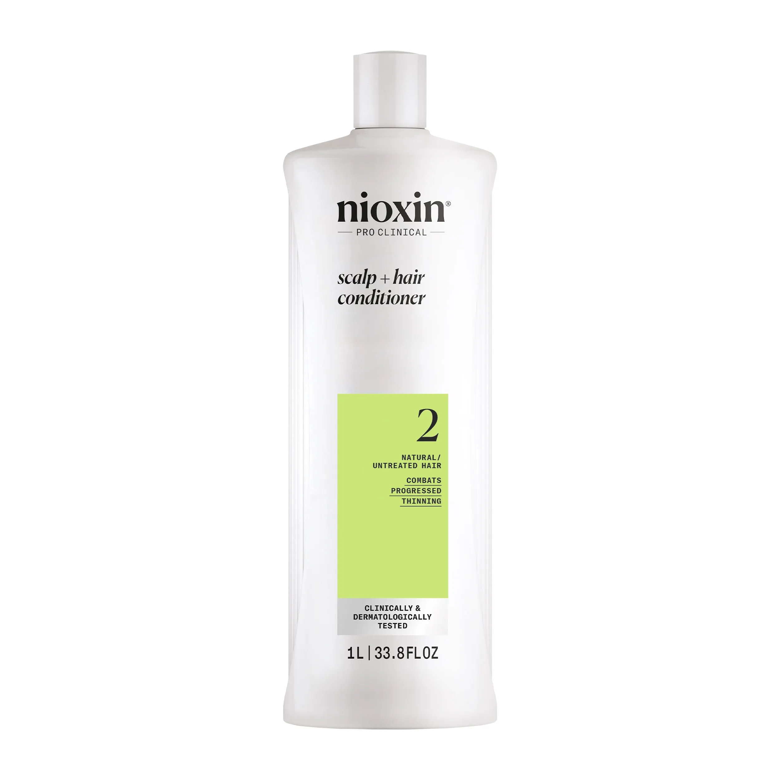 Nioxin System 2 Scalp and Hair Conditioner against white background