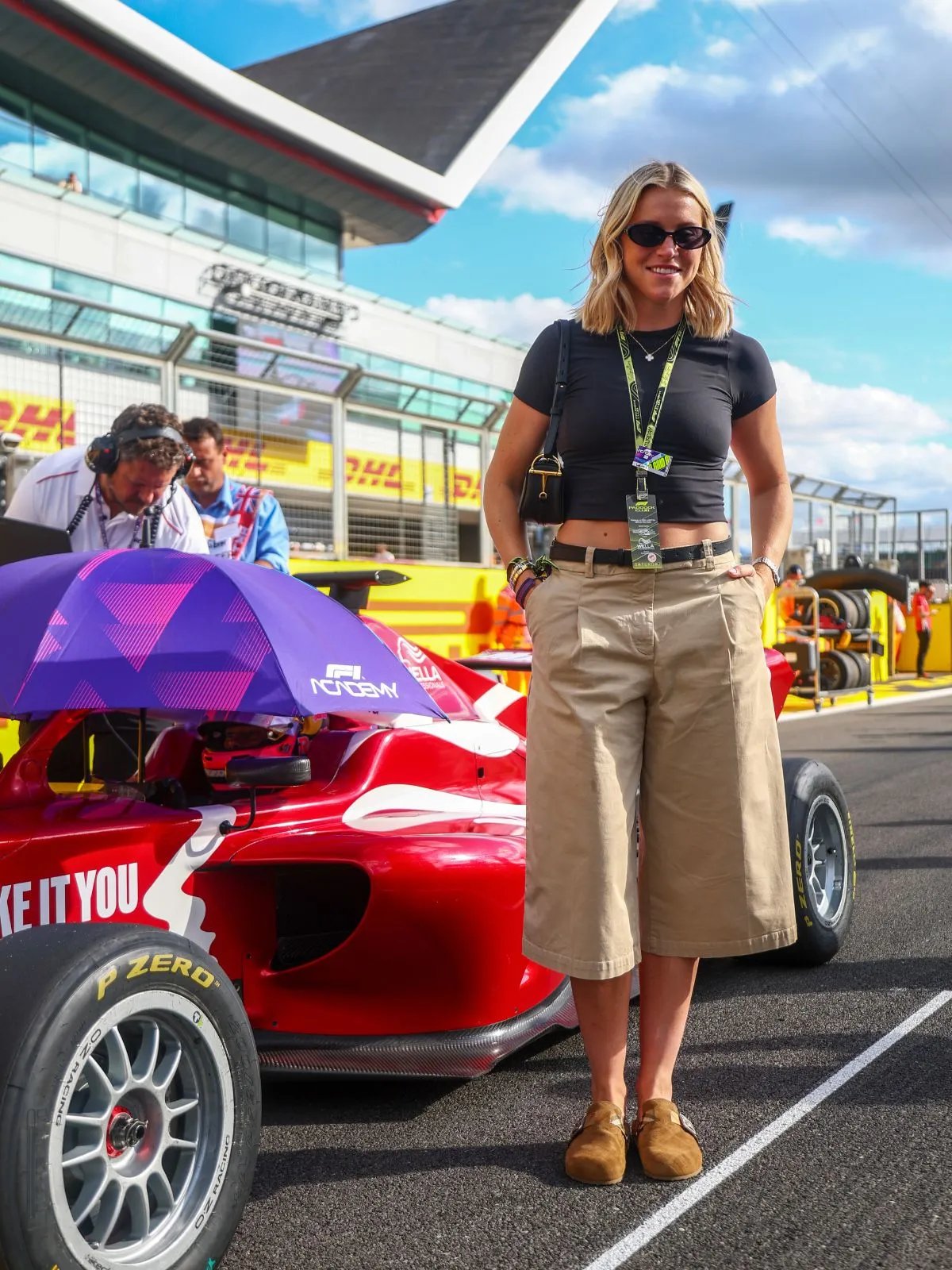 A host of familiar faces stopped by for a race day refresh at our styling stations, including footballers Alessia Russo and Missy Bo Kearns, singer Ella Eyre, and Love Island all-star Lucinda Strafford.