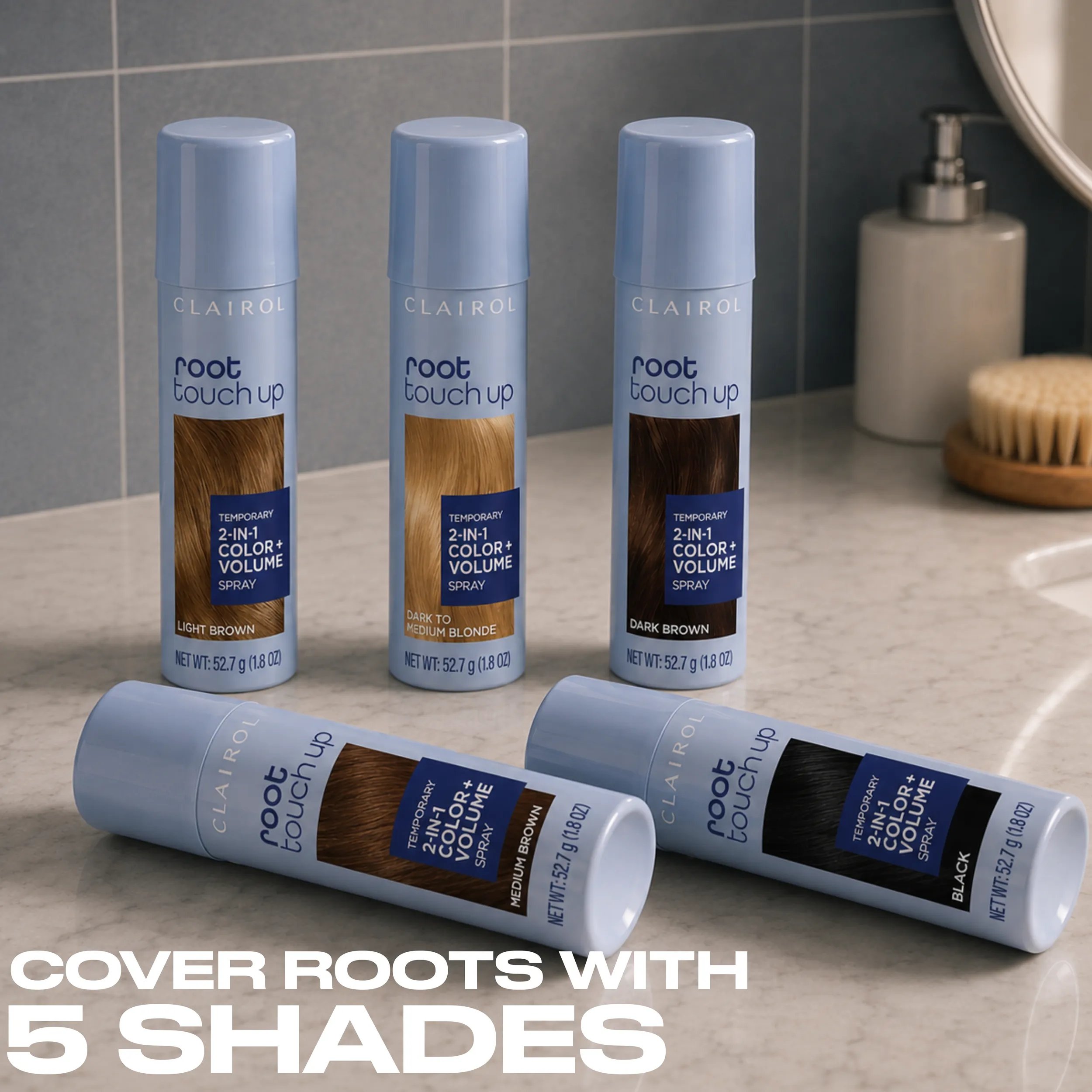 RTU 2in1 Spray - Colorify with 5 shades