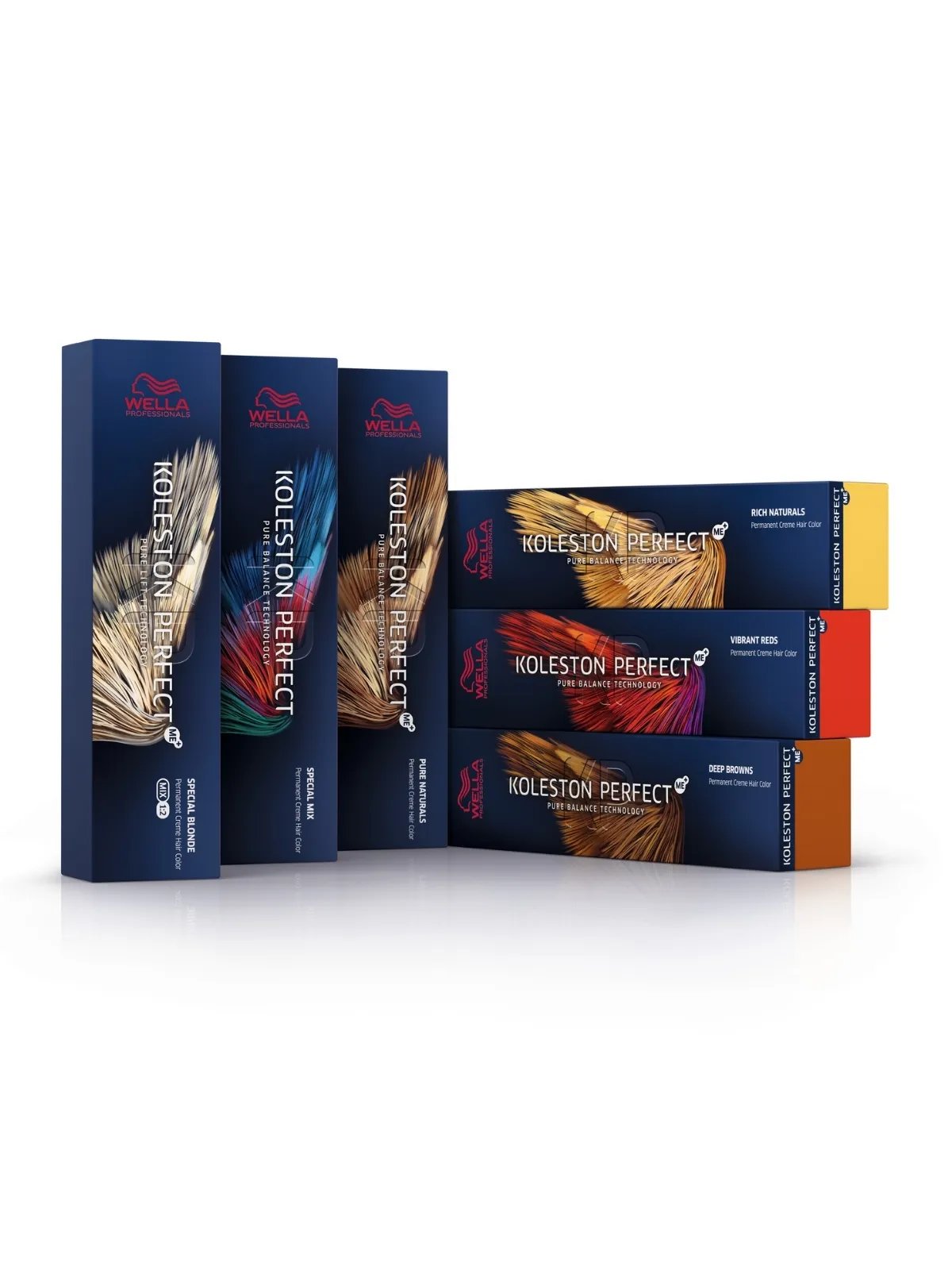 Wella Koleston Perfect hair color collection.