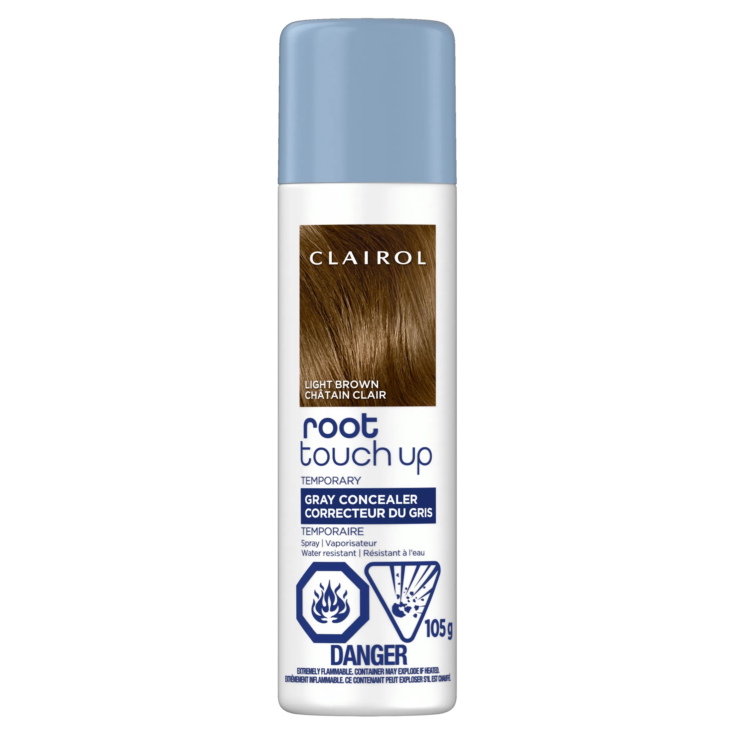 Clairol Hair Color Spray - Light Brown