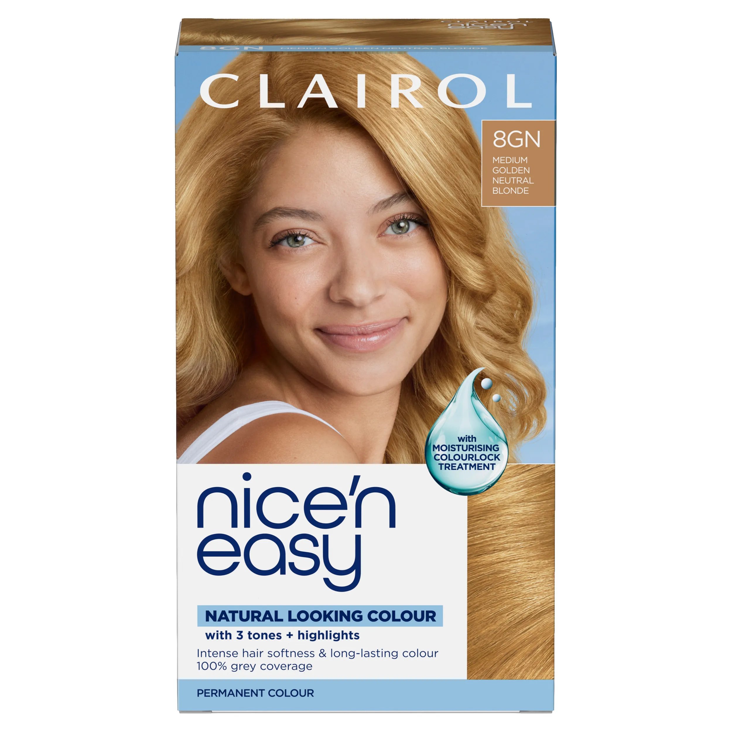 Nice'n Easy 8GN Medium Golden Neutral Blonde Packshot