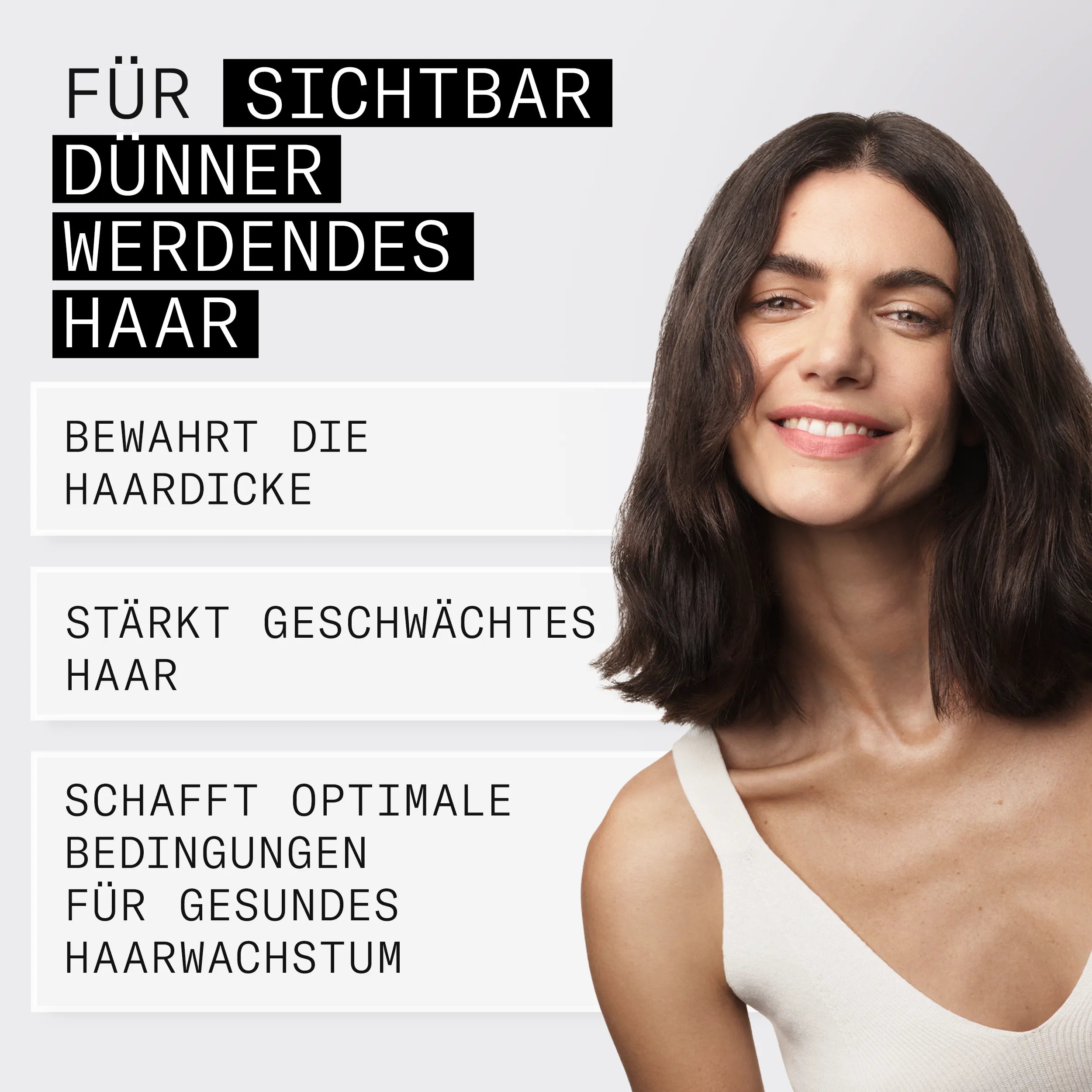 Hair Booster - für sichtbar dünner werdenes haar