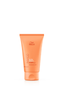 Pack shot of Invigo Nutri-Enrich warming express mask orange bottle with white Invigo logo