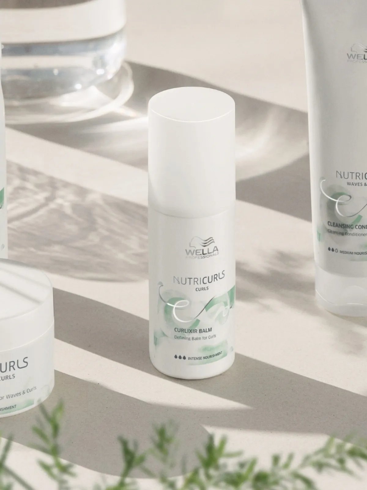 NutriCurls Curlixir Balm on a white background.