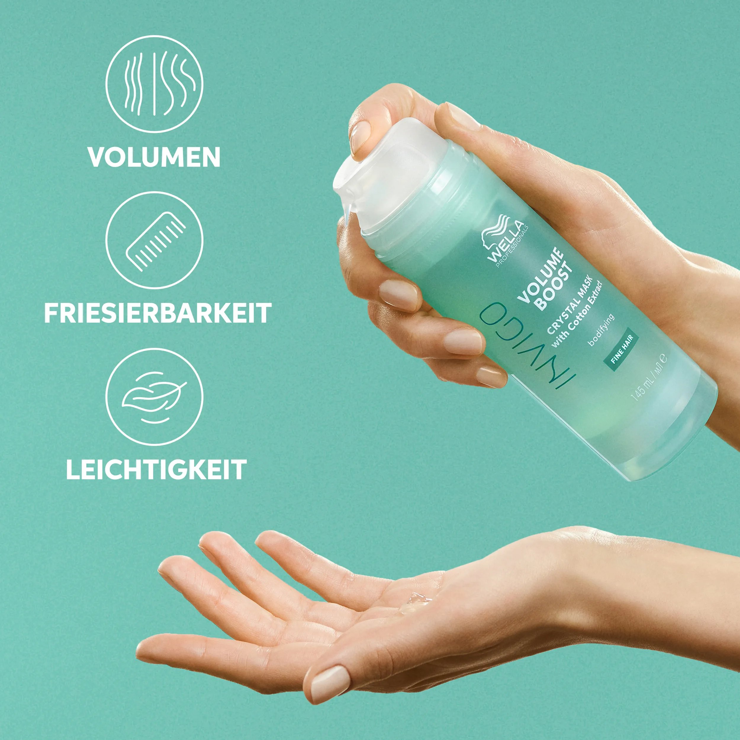 Invigo Volume Boost Crystal Mask main benefits