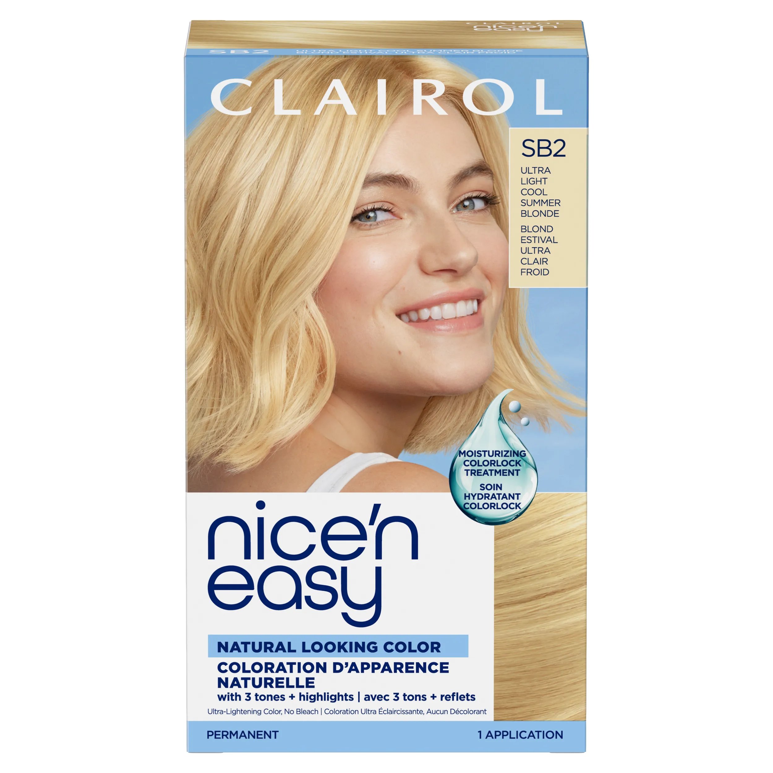 Clairol_NiceNEasy_SB2 Ultra Light Cool Summer Blonde