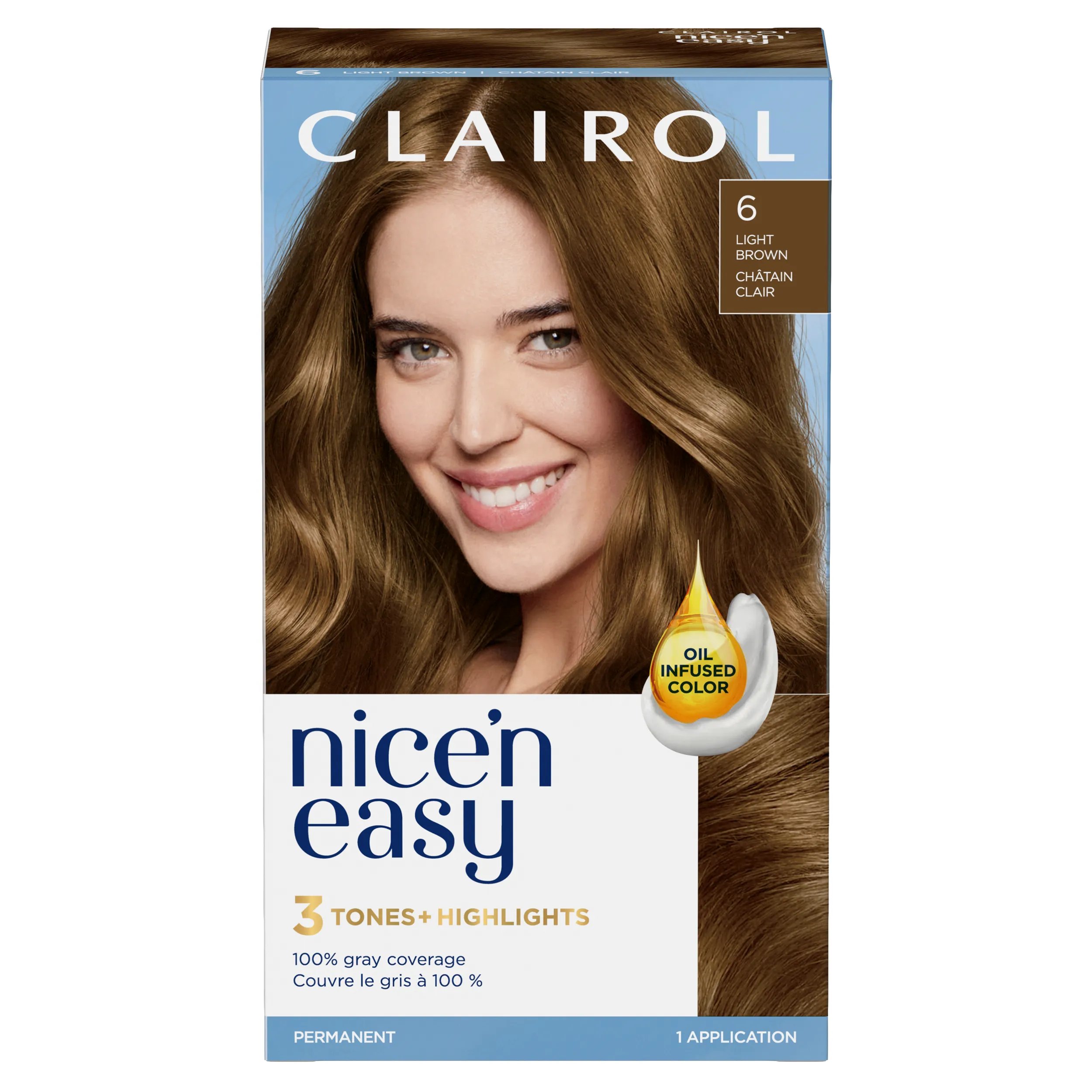 Clairol_NiceNEasy_6 Light Brown