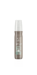 Wella EIMI Nutricurls fresh up packshot - a silver bottle with a white lid and blue EIMI logo.
