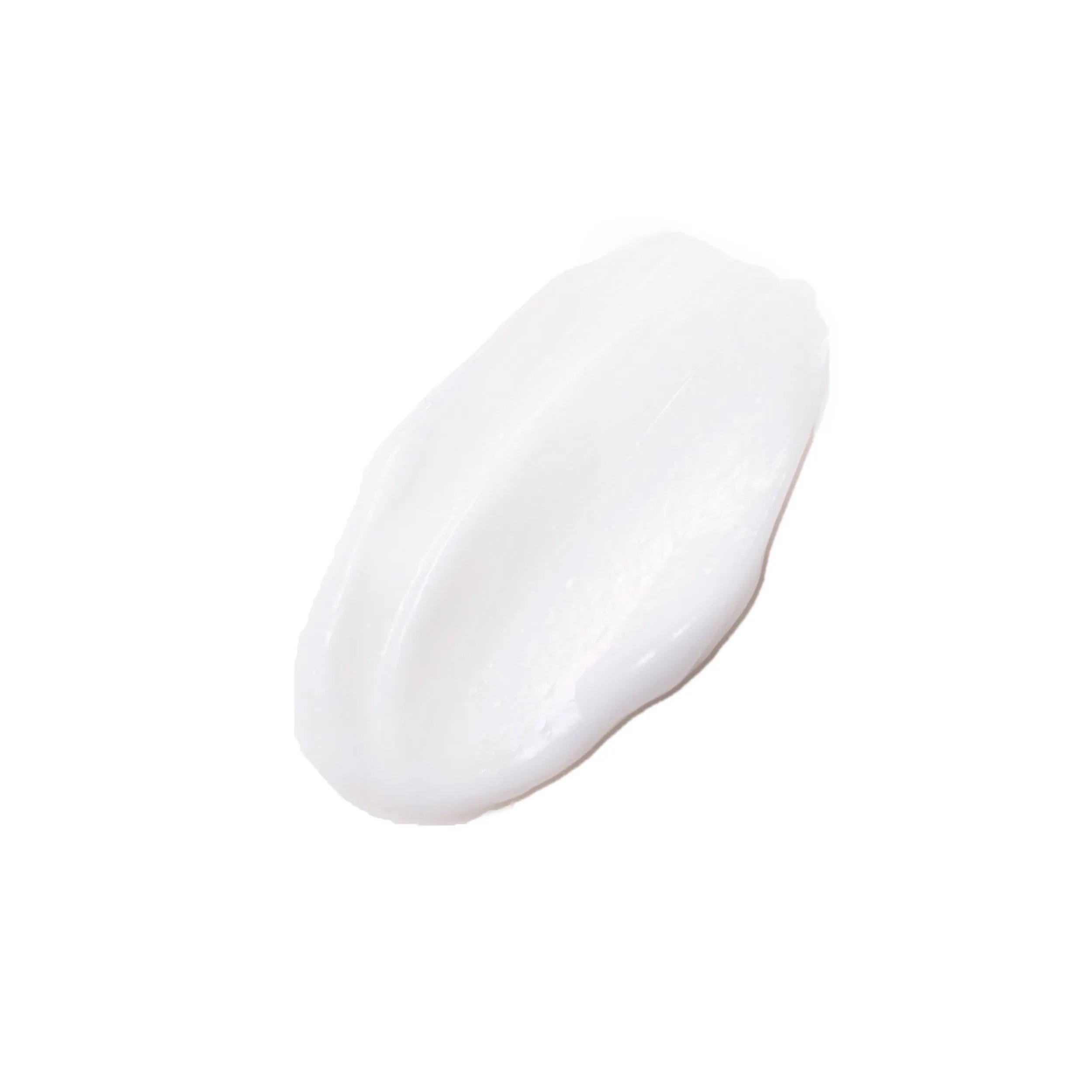 Une goutte d'Oil Reflections Luminos Instant Conditioner de Wella Professionals pour montrer la texture.