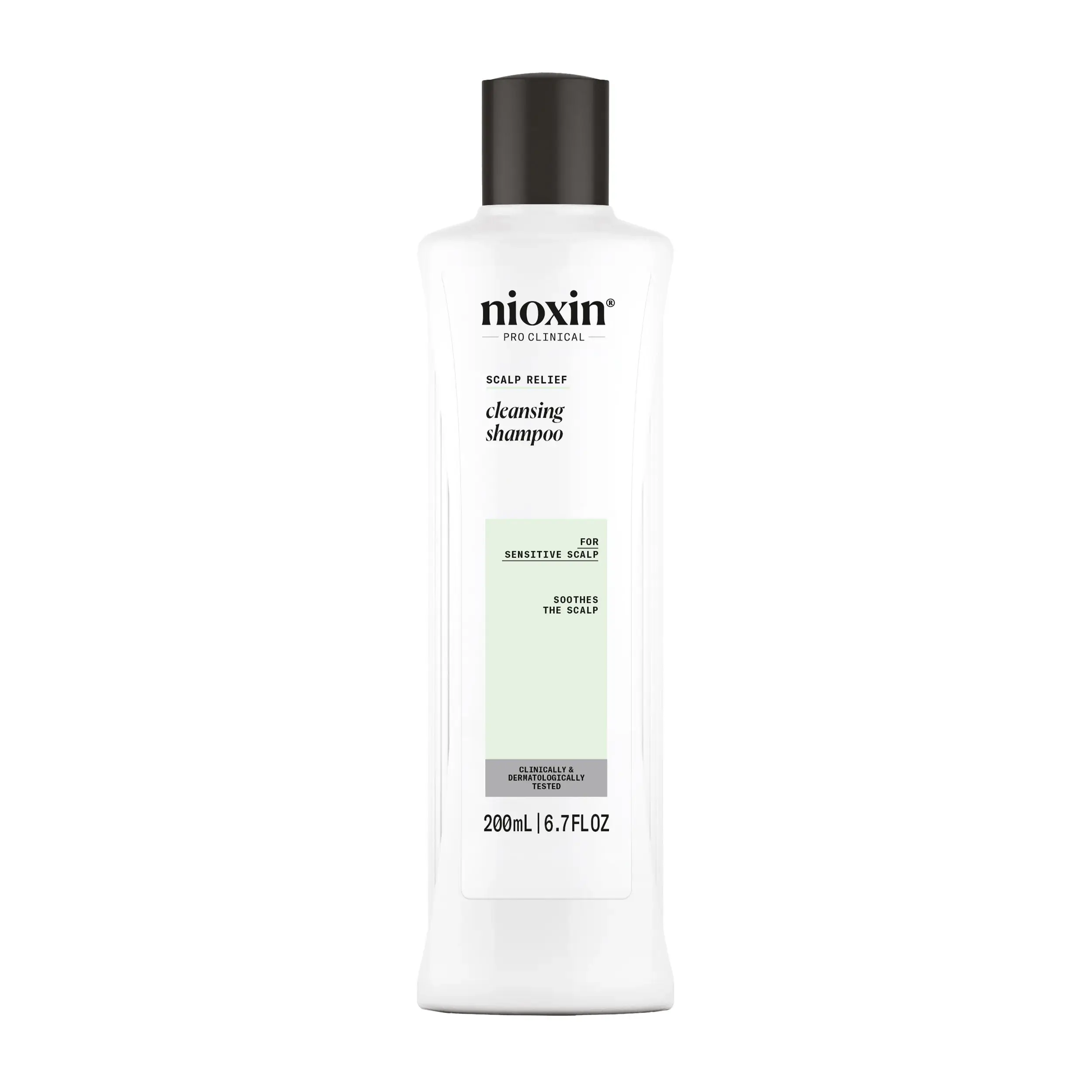 Nioxin Cleansing Shampoo bottle against white background