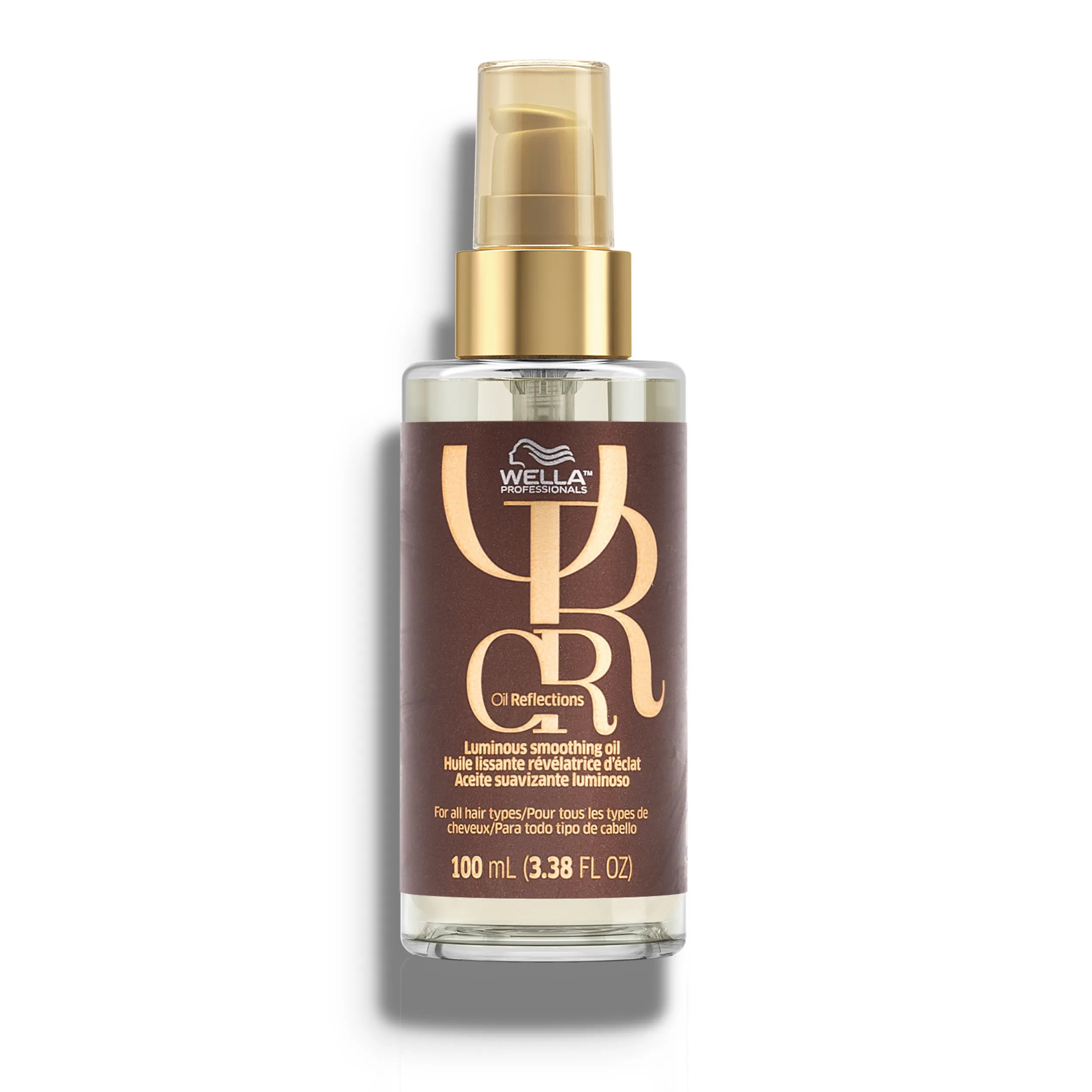 Bottle of Wella Oil Reflections Luminous Smoothing Oil.