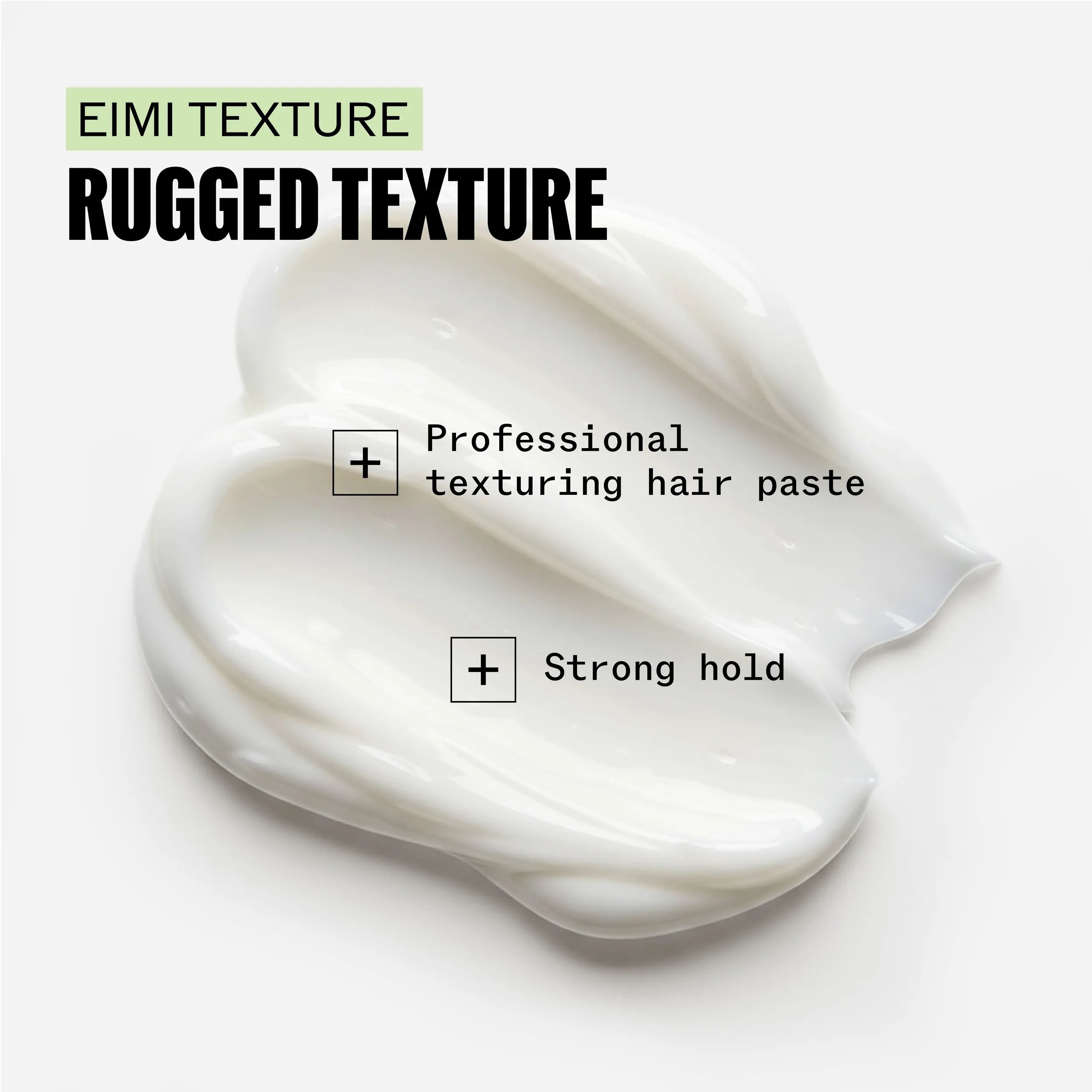 Wella EIMI Rugged Texture swatch.