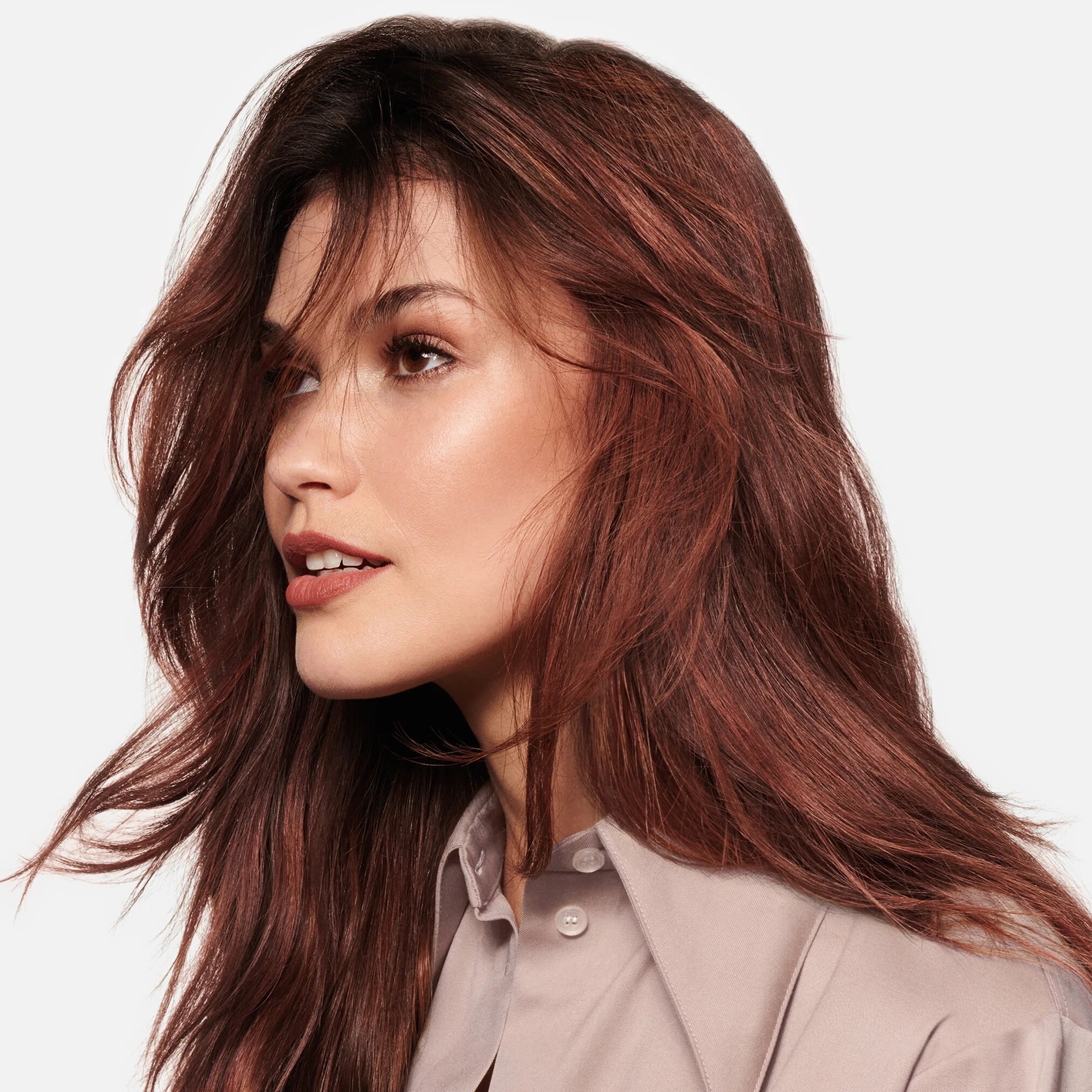 Woman with red hair