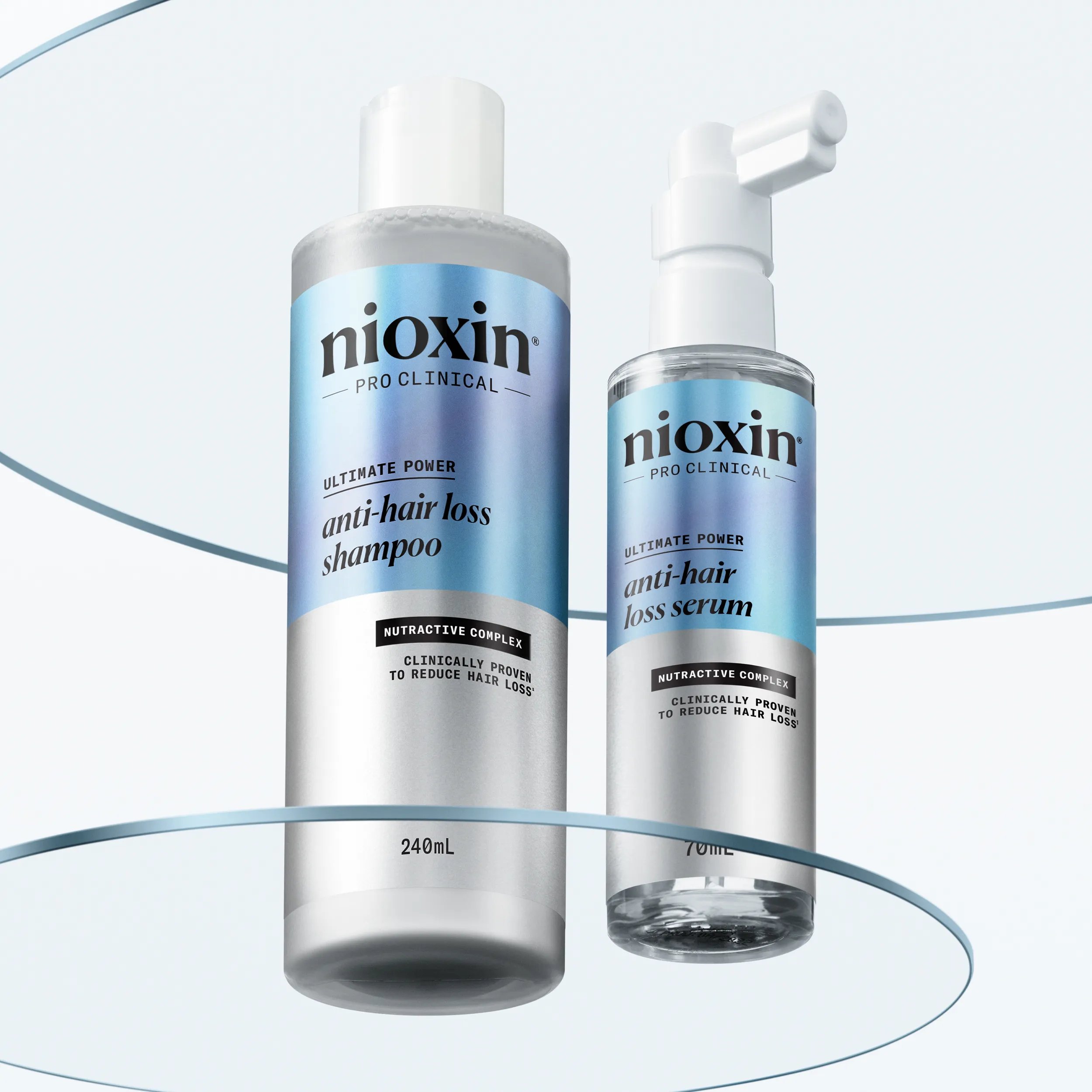 Hair fall defense shampoo and serum