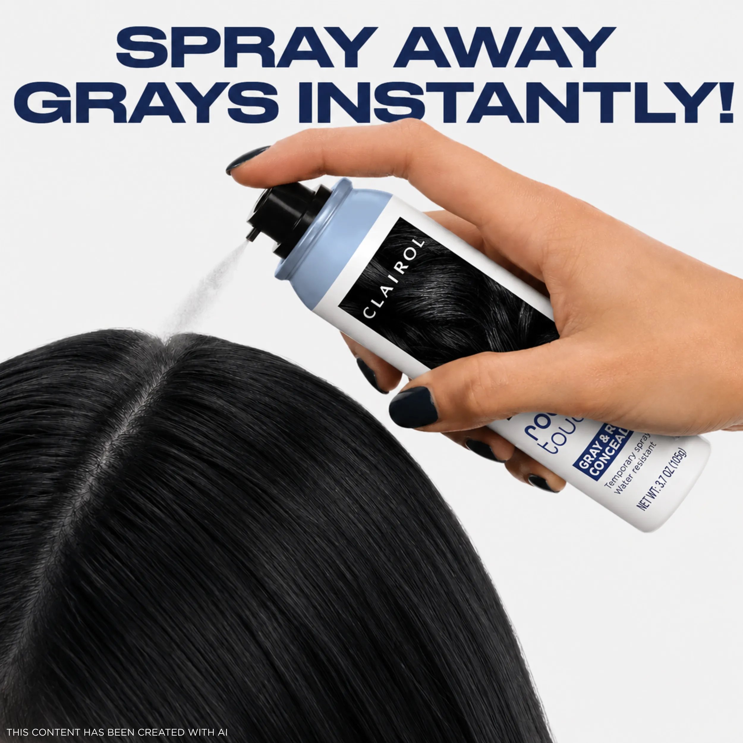 RTU Temp Concealing Spray Black