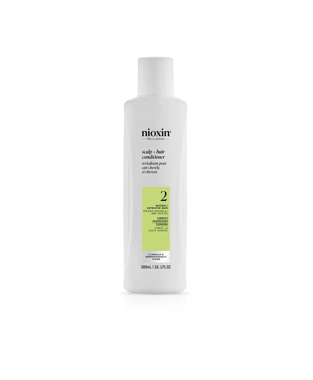 Nioxin System 2 Scalp and Hair Conditioner against white background