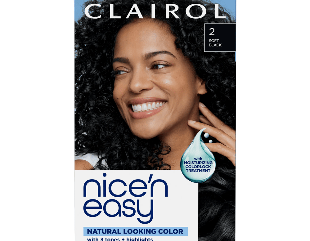 Nice'n Easy Permanent Hair Dye, 2 Black | Clairol US
