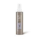 Wella EIMI Perfect Me packshot - a pewter bottle with a white lid and violet EIMI logo.