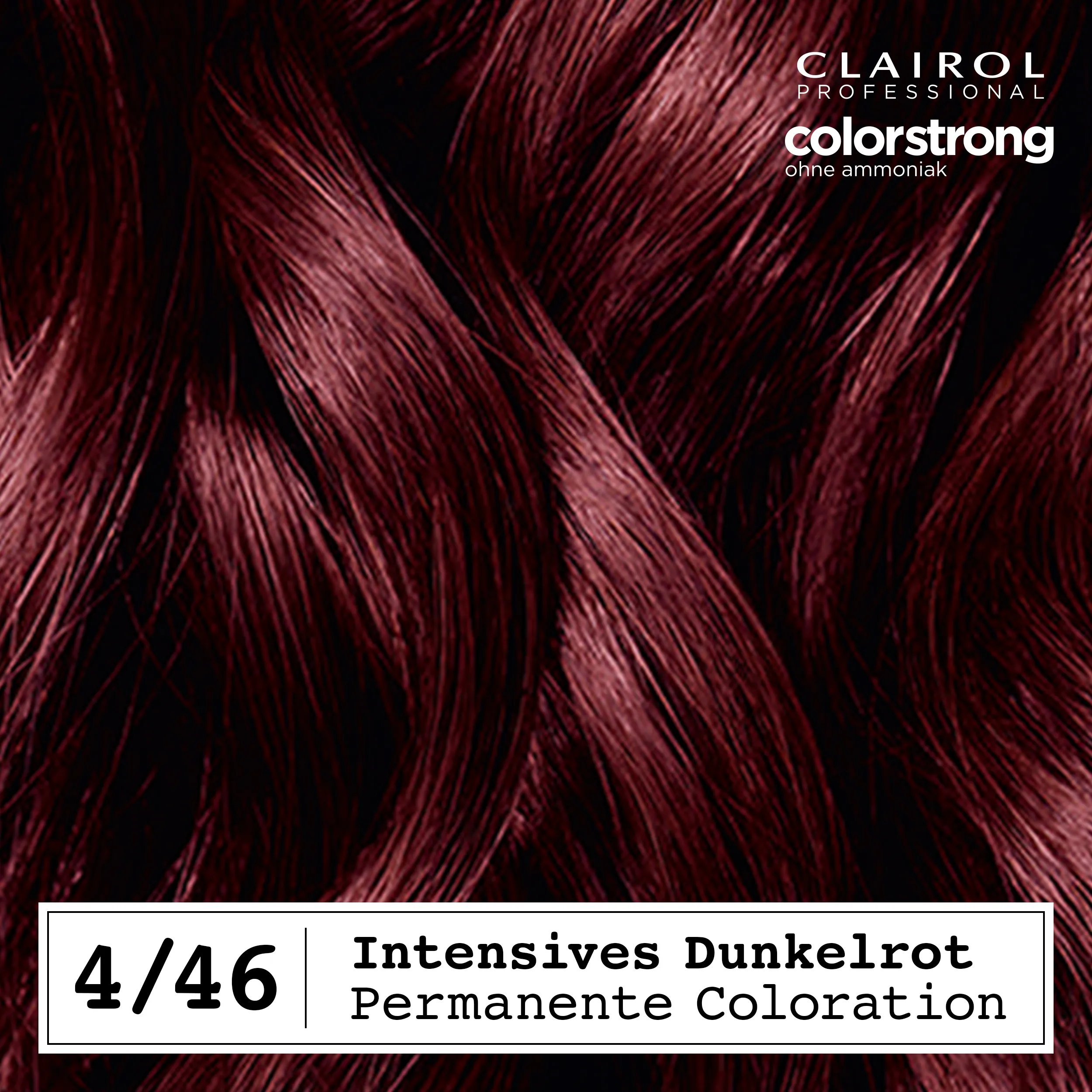 Intensives Dunkelrot - Shade Swatch