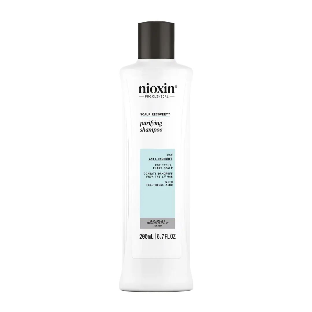 Nioxin Purifying Shampoo against white background